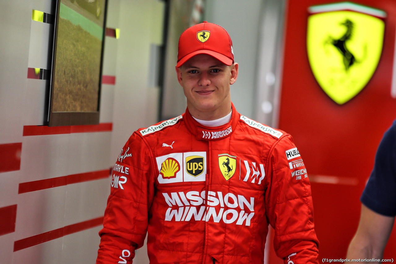 TEST F1 BAHRAIN 2 APRILE, Mick Schumacher (GER) Ferrari Test Driver.
02.04.2019.