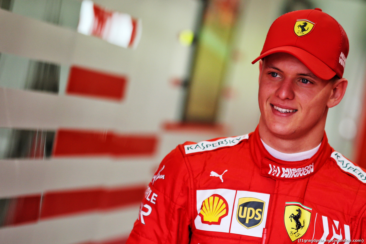 TEST F1 BAHRAIN 2 APRILE, Mick Schumacher (GER) Ferrari Test Driver.
02.04.2019.
