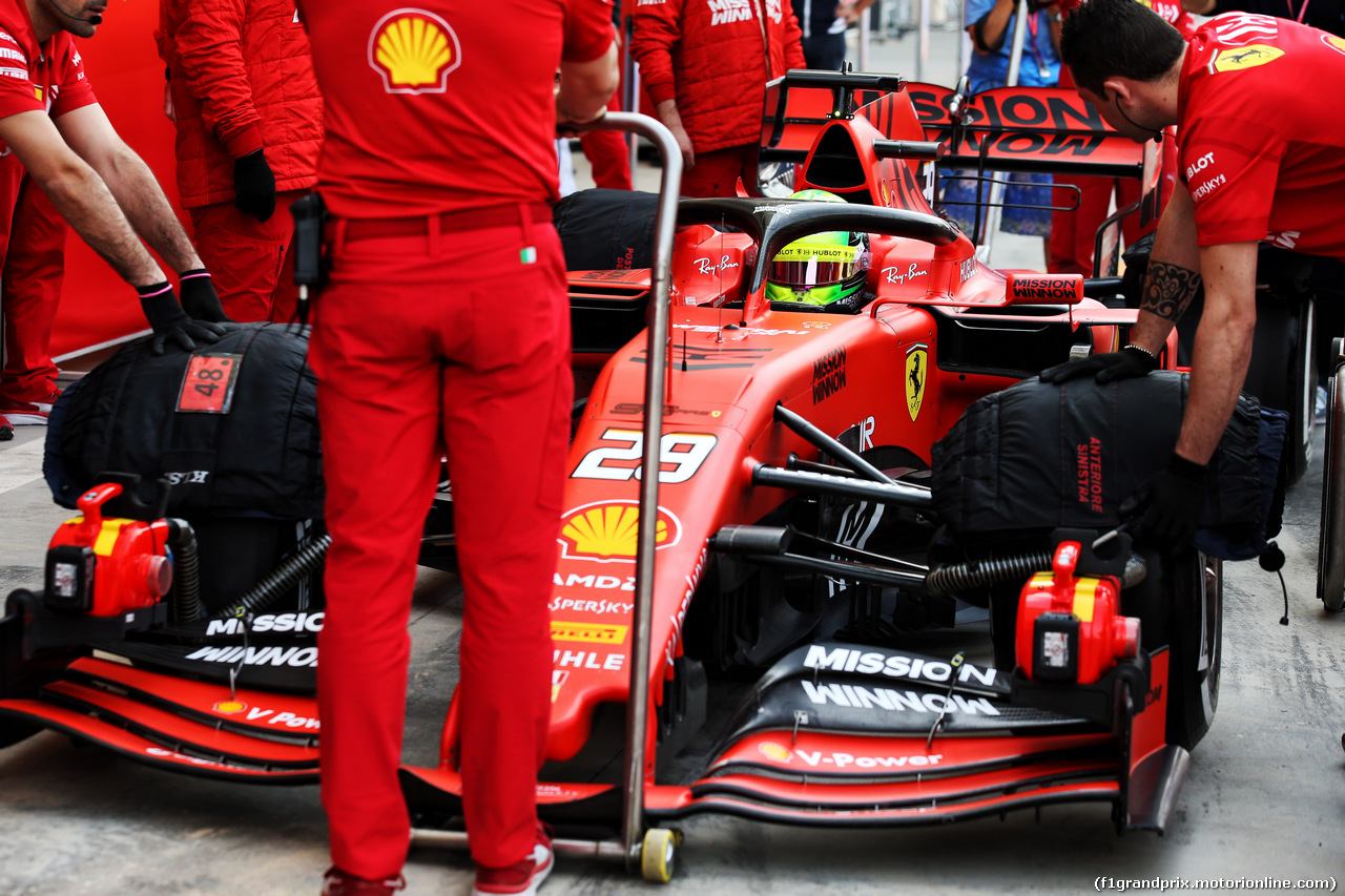 TEST F1 BAHRAIN 2 APRILE, Mick Schumacher (GER) Ferrari SF90 Test Driver.
02.04.2019.