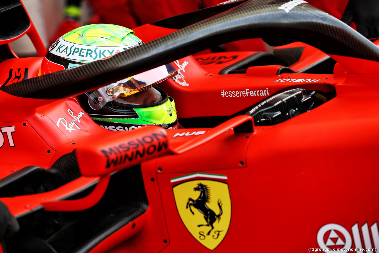 TEST F1 BAHRAIN 2 APRILE, Mick Schumacher (GER) Ferrari SF90 Test Driver.
02.04.2019.