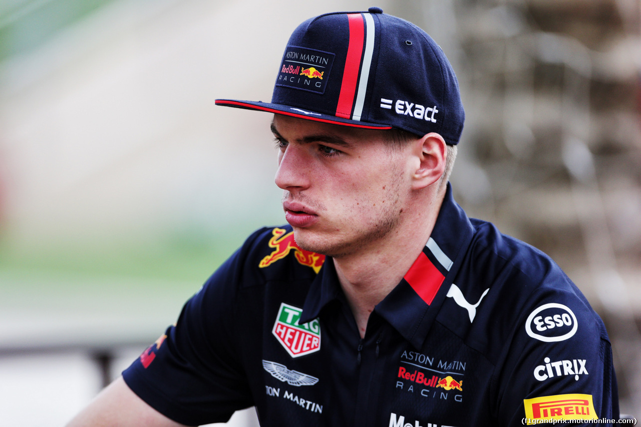 TEST F1 BAHRAIN 2 APRILE, Max Verstappen (NLD) Red Bull Racing.
02.04.2019.
