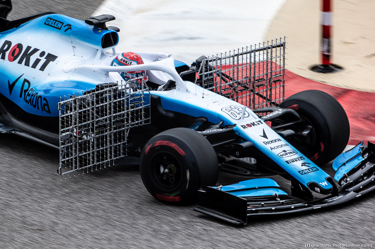 TEST F1 BAHRAIN 2 APRILE, George Russell (GBR) Williams Racing FW42.
02.04.2019.