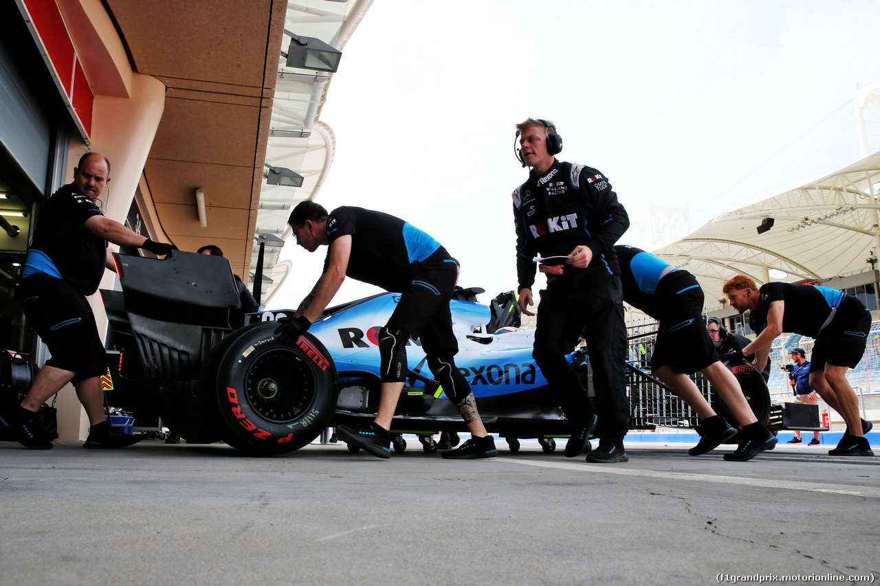TEST F1 BAHRAIN 2 APRILE, George Russell (GBR) Williams Racing FW42.
02.04.2019.
