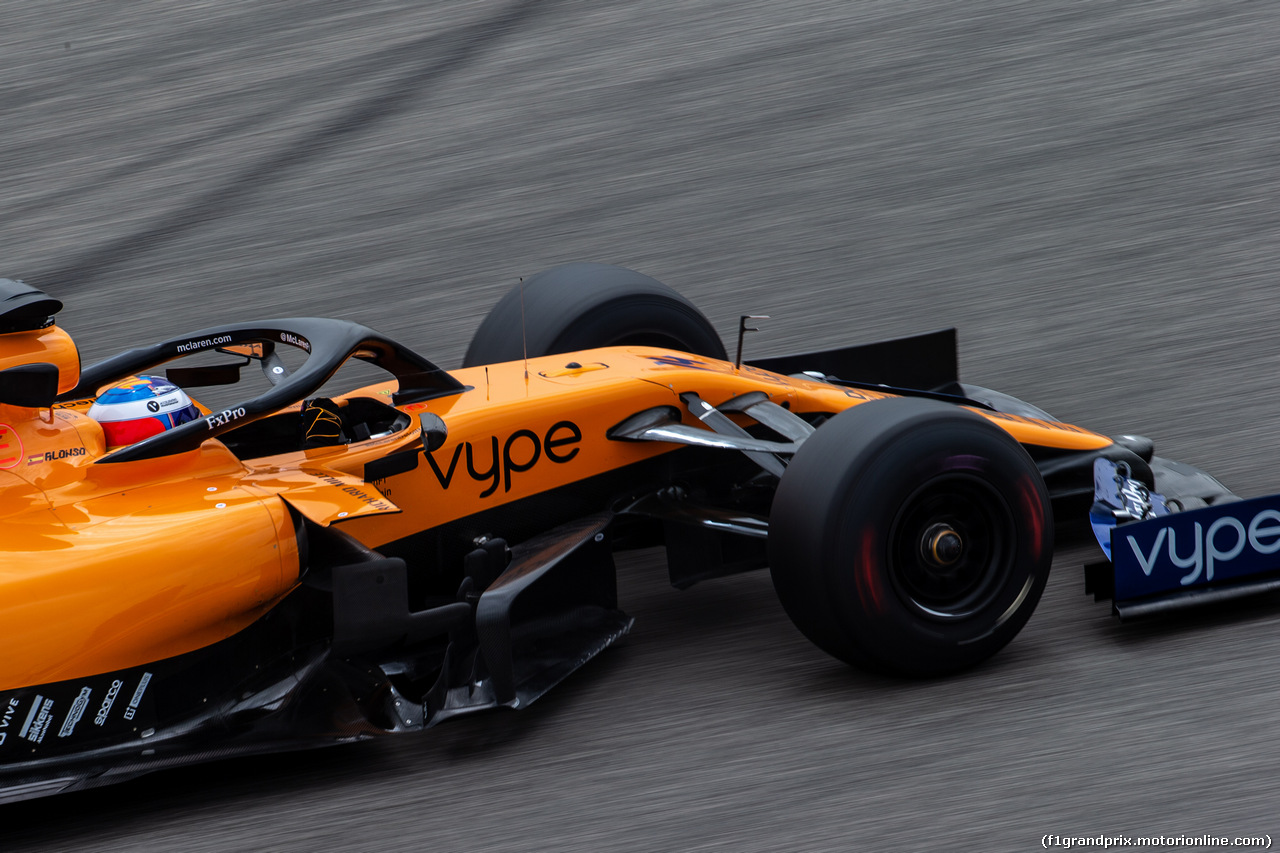 TEST F1 BAHRAIN 2 APRILE, Fernando Alonso (ESP) McLaren MCL34 Test Driver.
02.04.2019.
