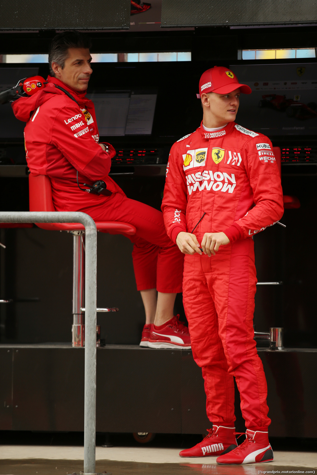 TEST F1 BAHRAIN 2 APRILE, Mick Schumacher (GER) Ferrari SF90 Test Driver. 
02.04.2019.