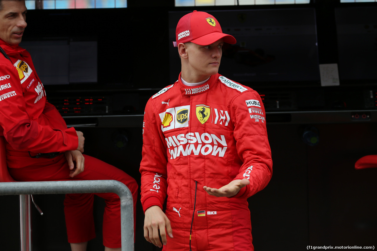 TEST F1 BAHRAIN 2 APRILE, Mick Schumacher (GER) Ferrari SF90 Test Driver. 
02.04.2019.