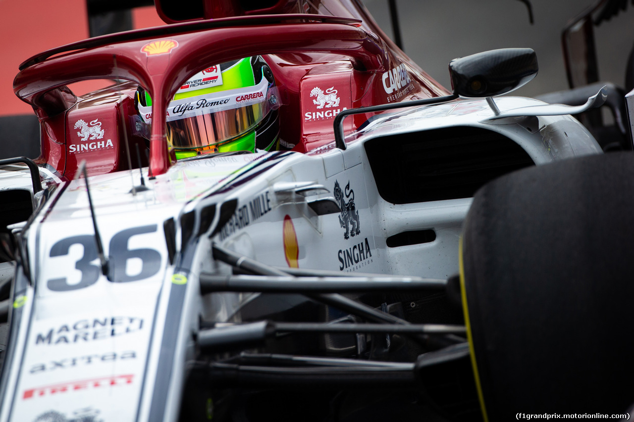 TEST F1 BAHRAIN 3 APRILE, Mick Schumacher (GER) Alfa Romeo Racing C38 Test Driver.
03.04.2019.