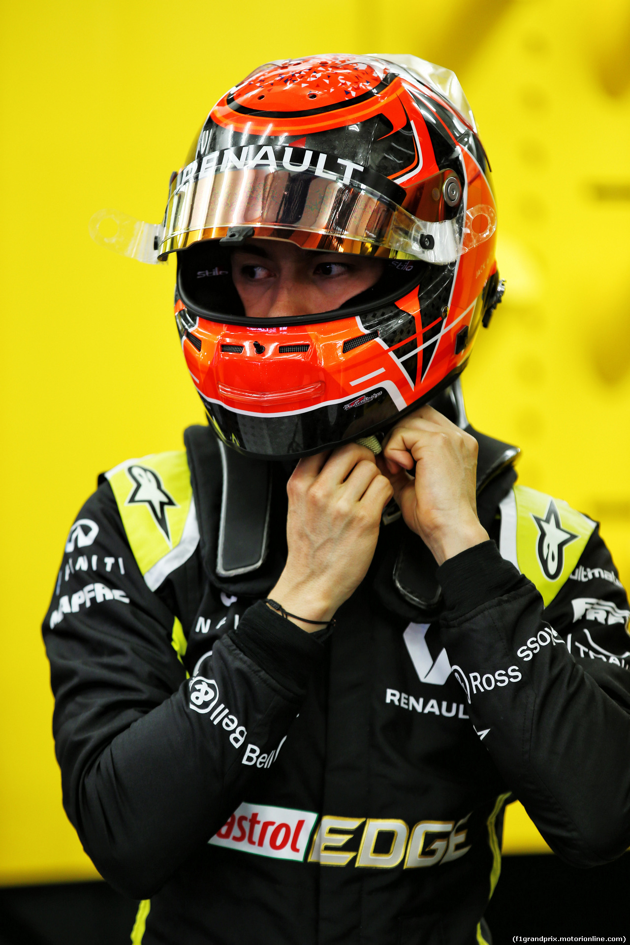 TEST F1 BAHRAIN 3 APRILE, Jack Aitken (GBR) / (KOR) Renault F1 Team Test Driver.
03.04.2019.