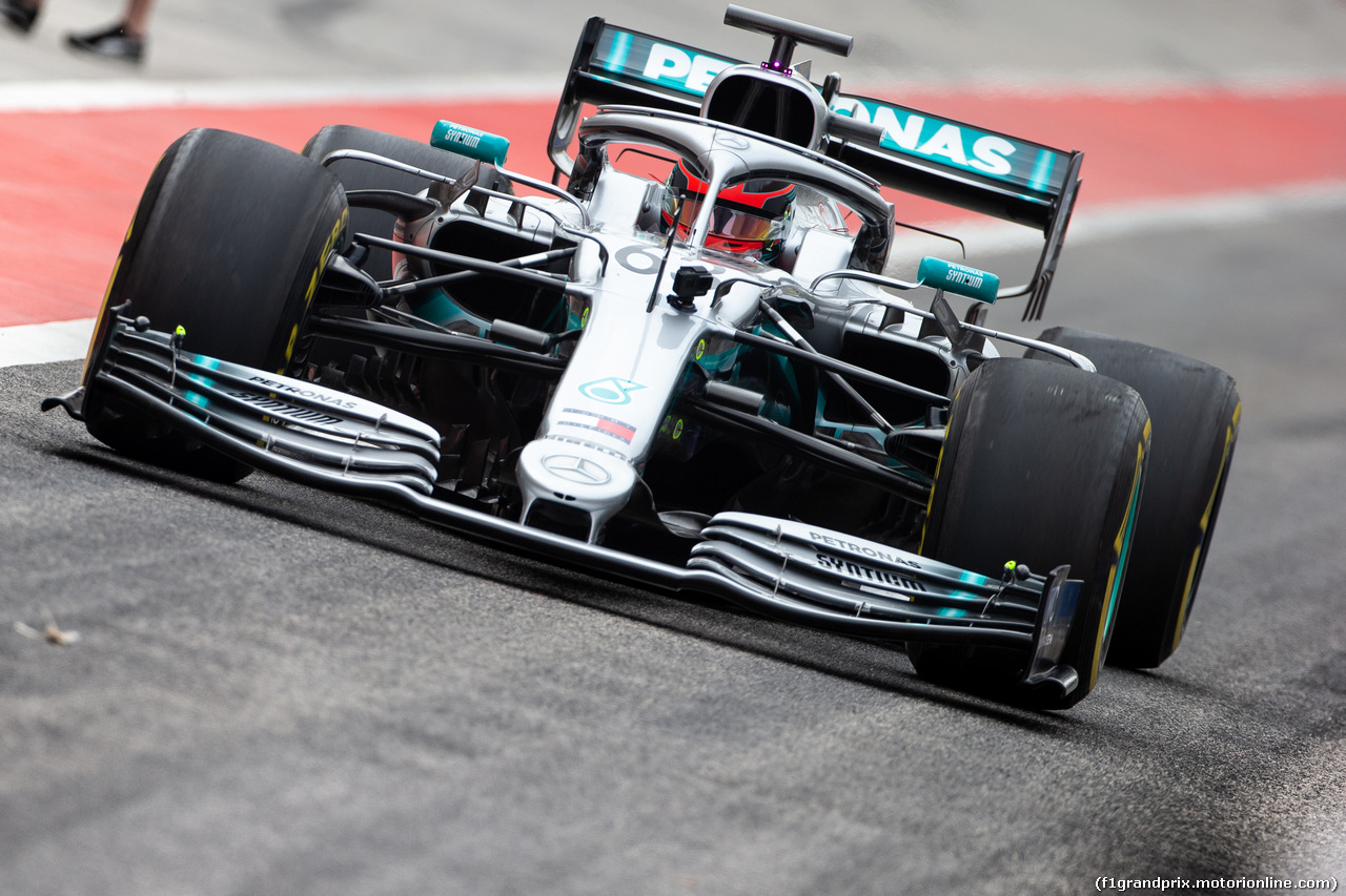 TEST F1 BAHRAIN 3 APRILE, George Russell (GBR) Mercedes AMG F1 W10 Test Driver.
03.04.2019.