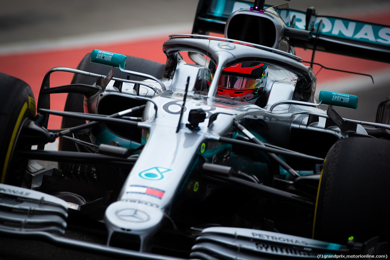 TEST F1 BAHRAIN 3 APRILE, George Russell (GBR) Mercedes AMG F1 W10 Test Driver.
03.04.2019.