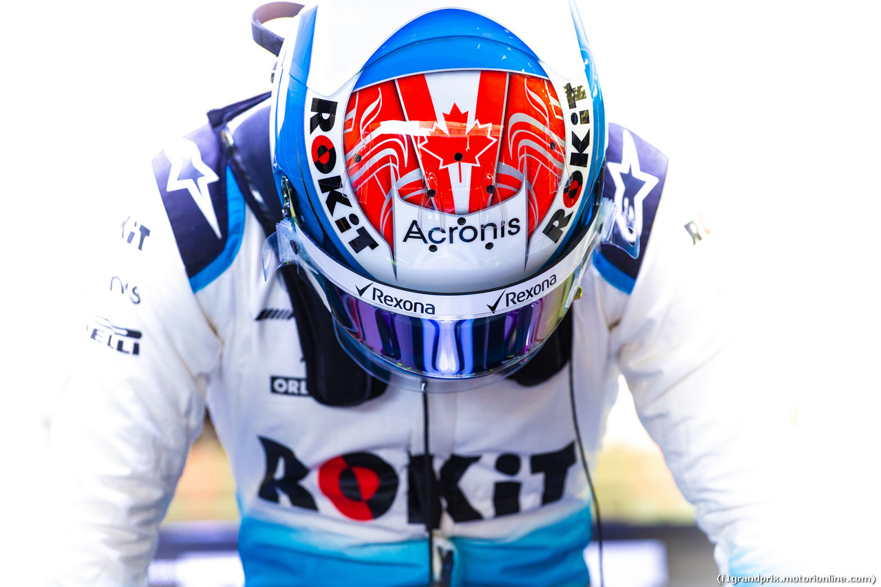 TEST F1 BAHRAIN 3 APRILE, Nicholas Latifi (CDN) Williams Racing FW42 Test e Development Driver.
03.04.2019.