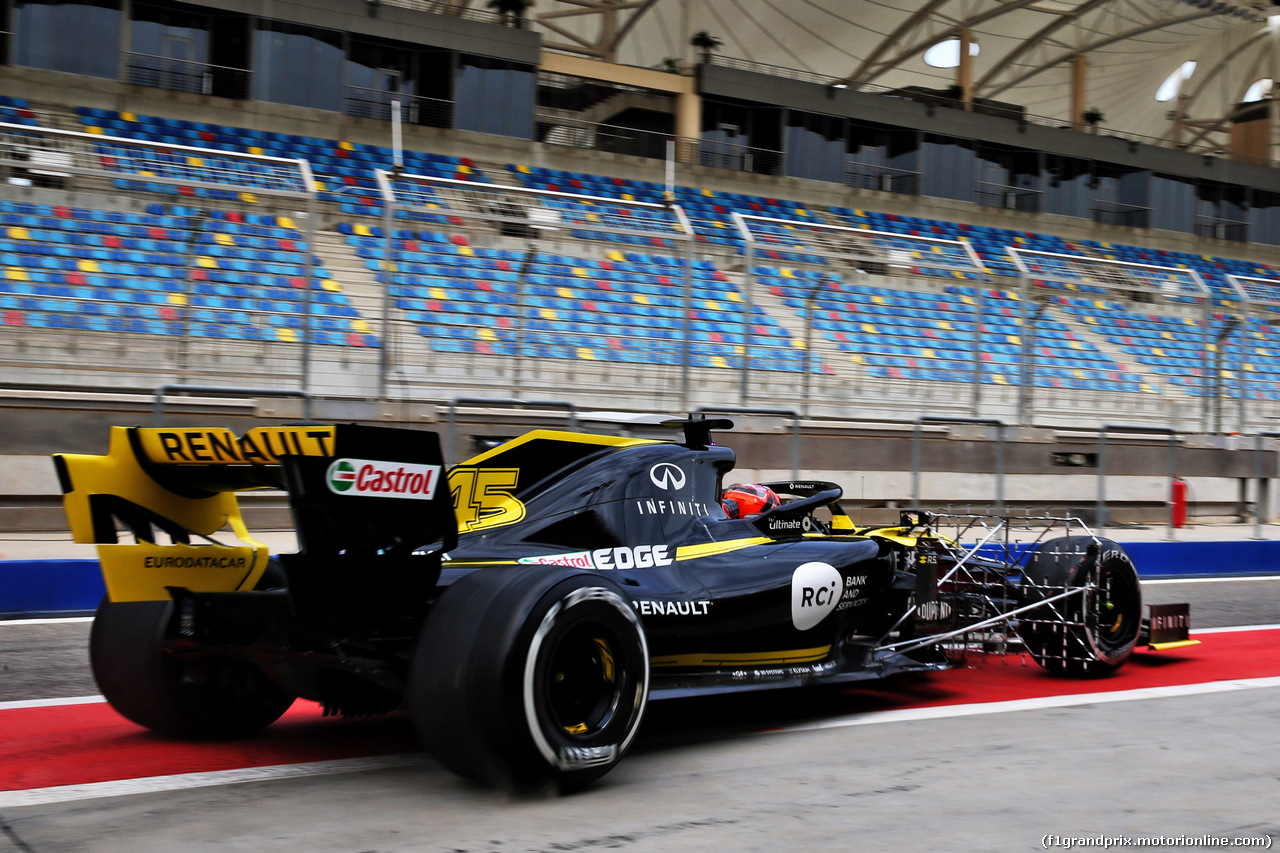 TEST F1 BAHRAIN 3 APRILE, Jack Aitken (GBR) / (KOR) Renault F1 Team RS19 Test Driver.
03.04.2019.