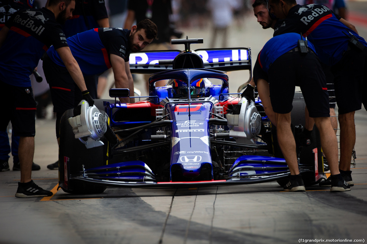 TEST F1 BAHRAIN 3 APRILE, Alexander Albon (THA) Scuderia Toro Rosso STR14.
03.04.2019.