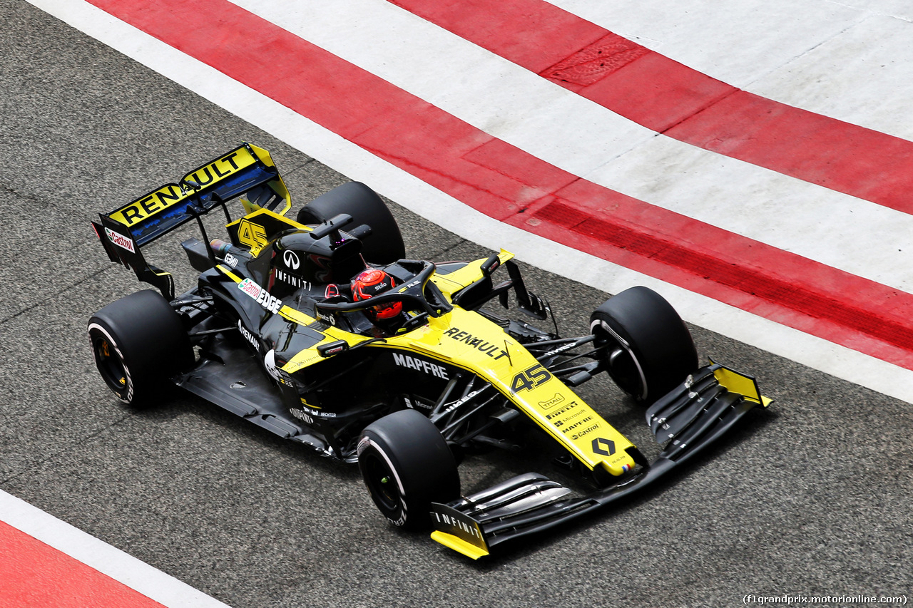 TEST F1 BAHRAIN 3 APRILE