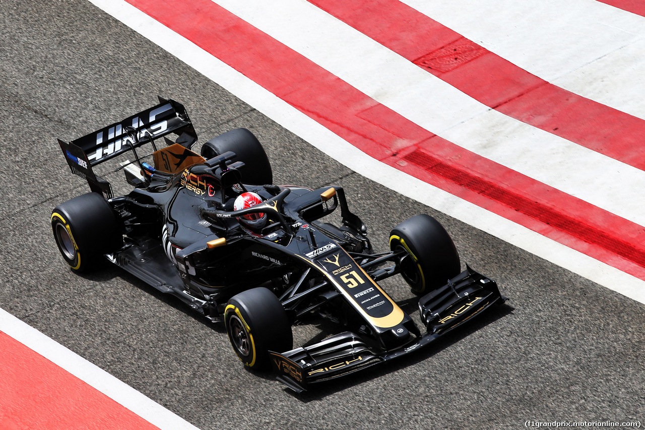 TEST F1 BAHRAIN 3 APRILE, Pietro Fittipaldi (BRA) Haas VF-19 Test Driver.
03.04.2019.