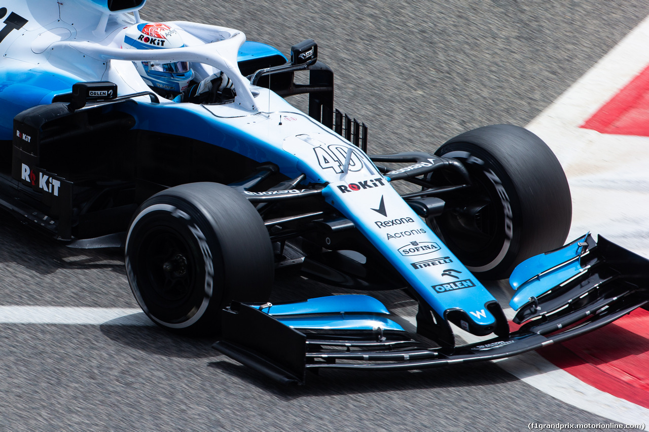 TEST F1 BAHRAIN 3 APRILE, Nicholas Latifi (CDN) Williams Racing FW42 Test e Development Driver.
03.04.2019.