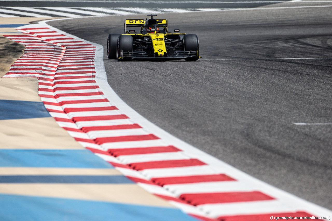 TEST F1 BAHRAIN 3 APRILE, Jack Aitken (GBR) / (KOR) Renault F1 Team RS19 Test Driver.
03.04.2019.