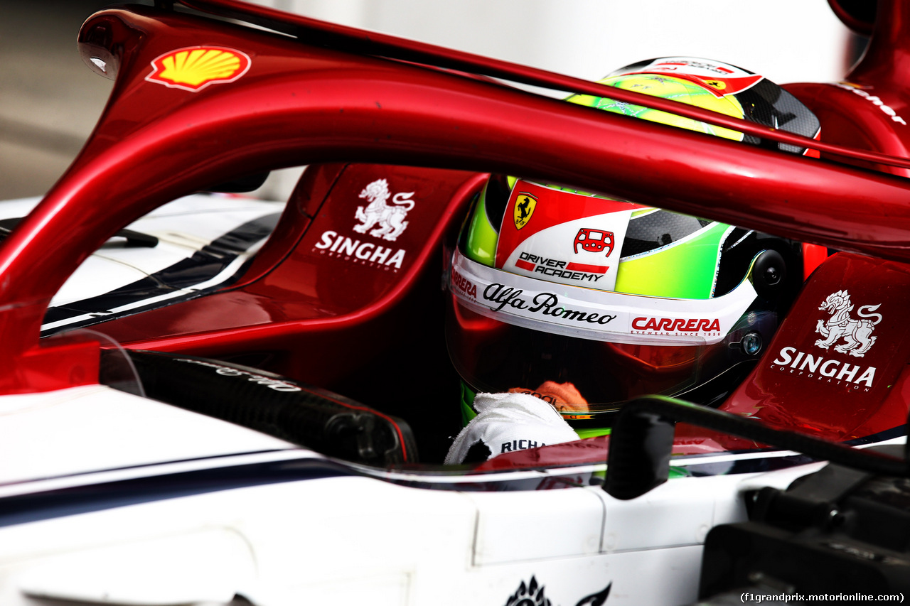 TEST F1 BAHRAIN 3 APRILE, Mick Schumacher (GER) Alfa Romeo Racing C38 Test Driver.
03.04.2019.