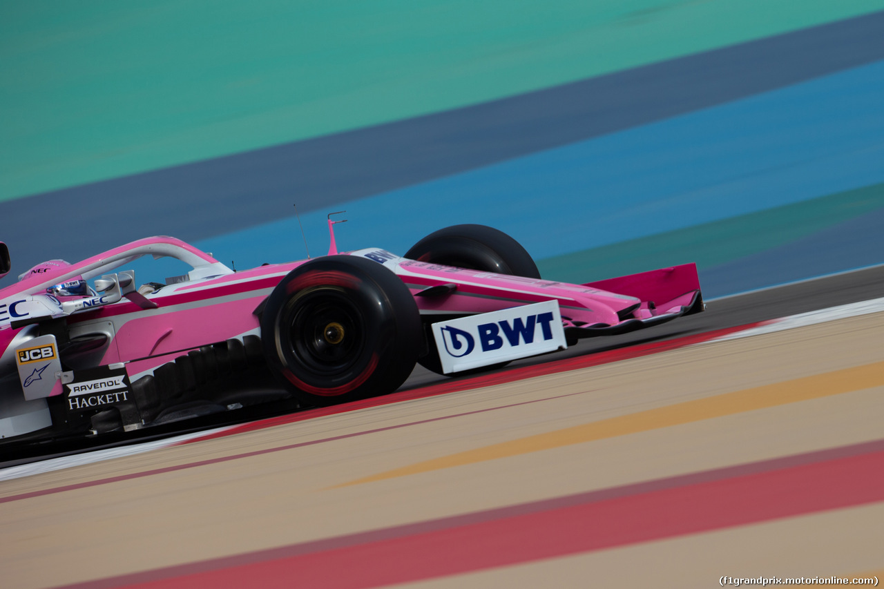 TEST F1 BAHRAIN 3 APRILE, Lance Stroll (CDN) Racing Point F1 Team RP19.
03.04.2019.