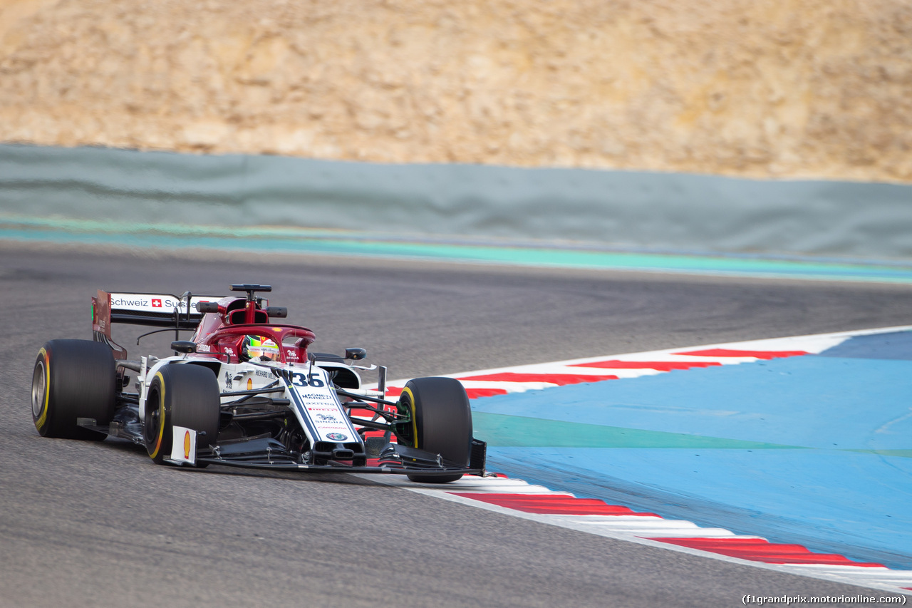 TEST F1 BAHRAIN 3 APRILE, Mick Schumacher (GER) Alfa Romeo Racing C38 Test Driver.
03.04.2019.