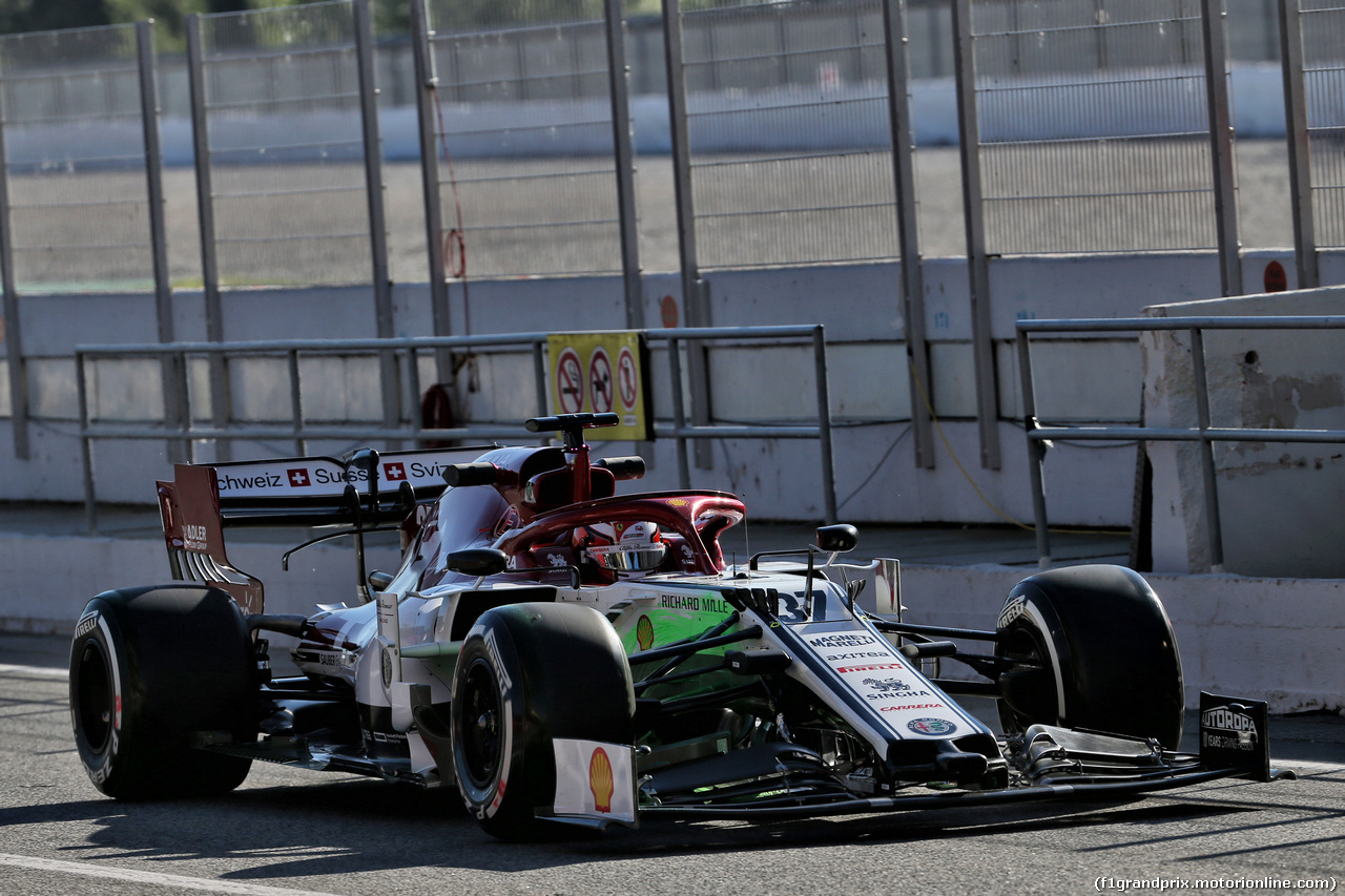 TEST F1 BARCELLONA 14 MAGGIO, Callum Ilott (GBR) Alfa Romeo Racing C38 Test Driver.
14.05.2019.