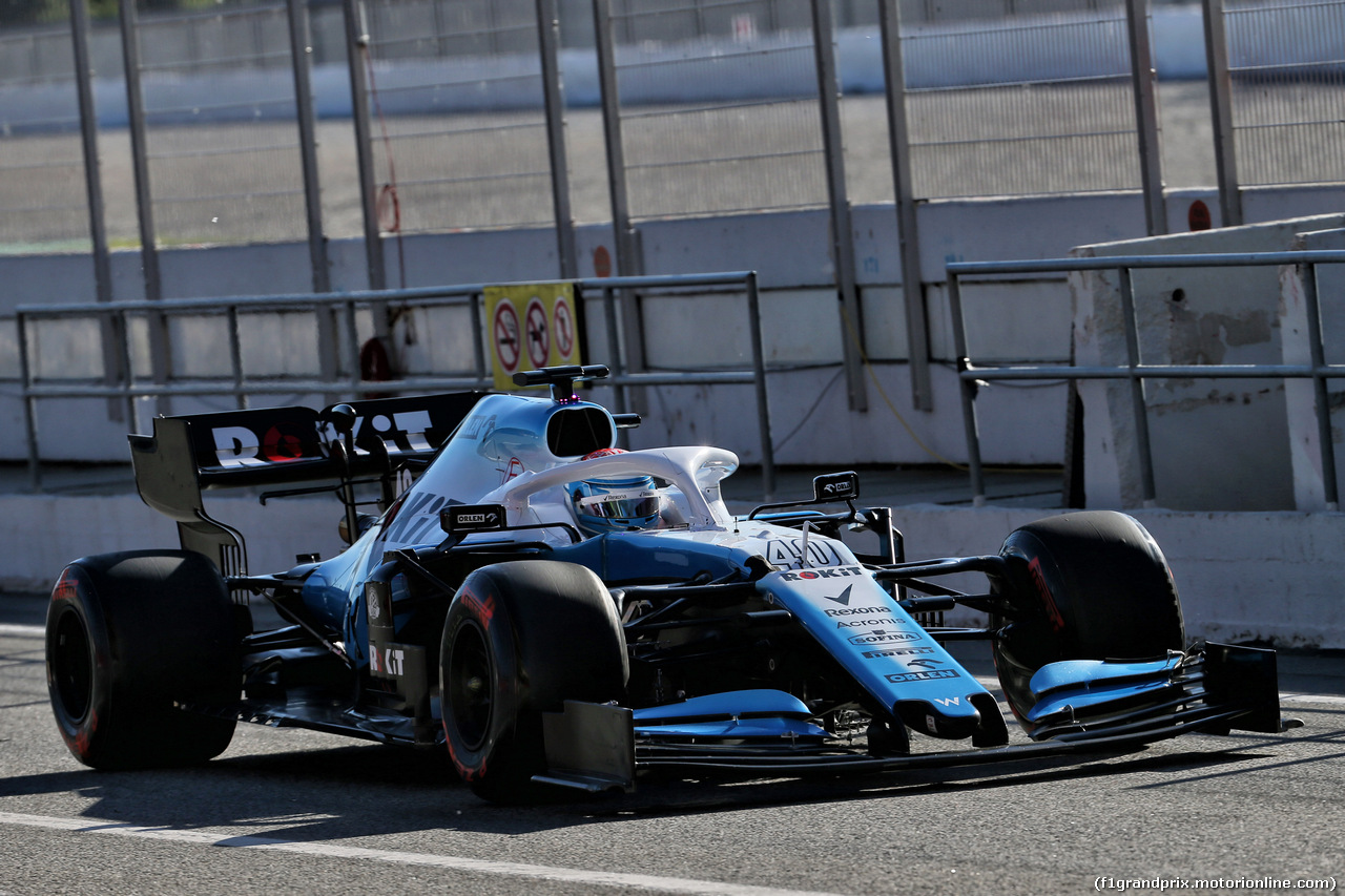 TEST F1 BARCELLONA 14 MAGGIO, Nicholas Latifi (CDN) Williams Racing FW42 Test e Development Driver.
14.05.2019.