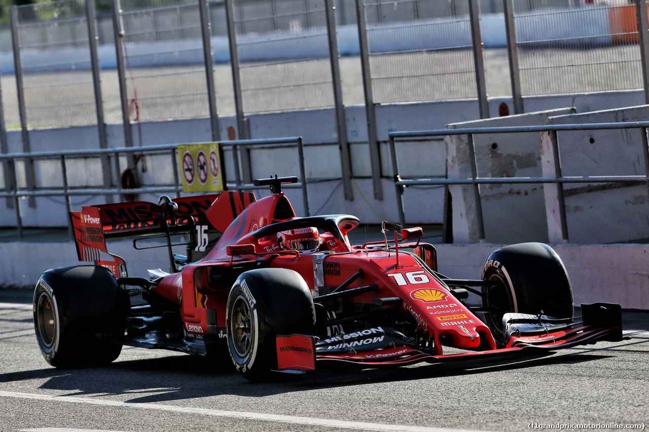 TEST F1 BARCELLONA 14 MAGGIO, Charles Leclerc (MON) Ferrari SF90.
14.05.2019.