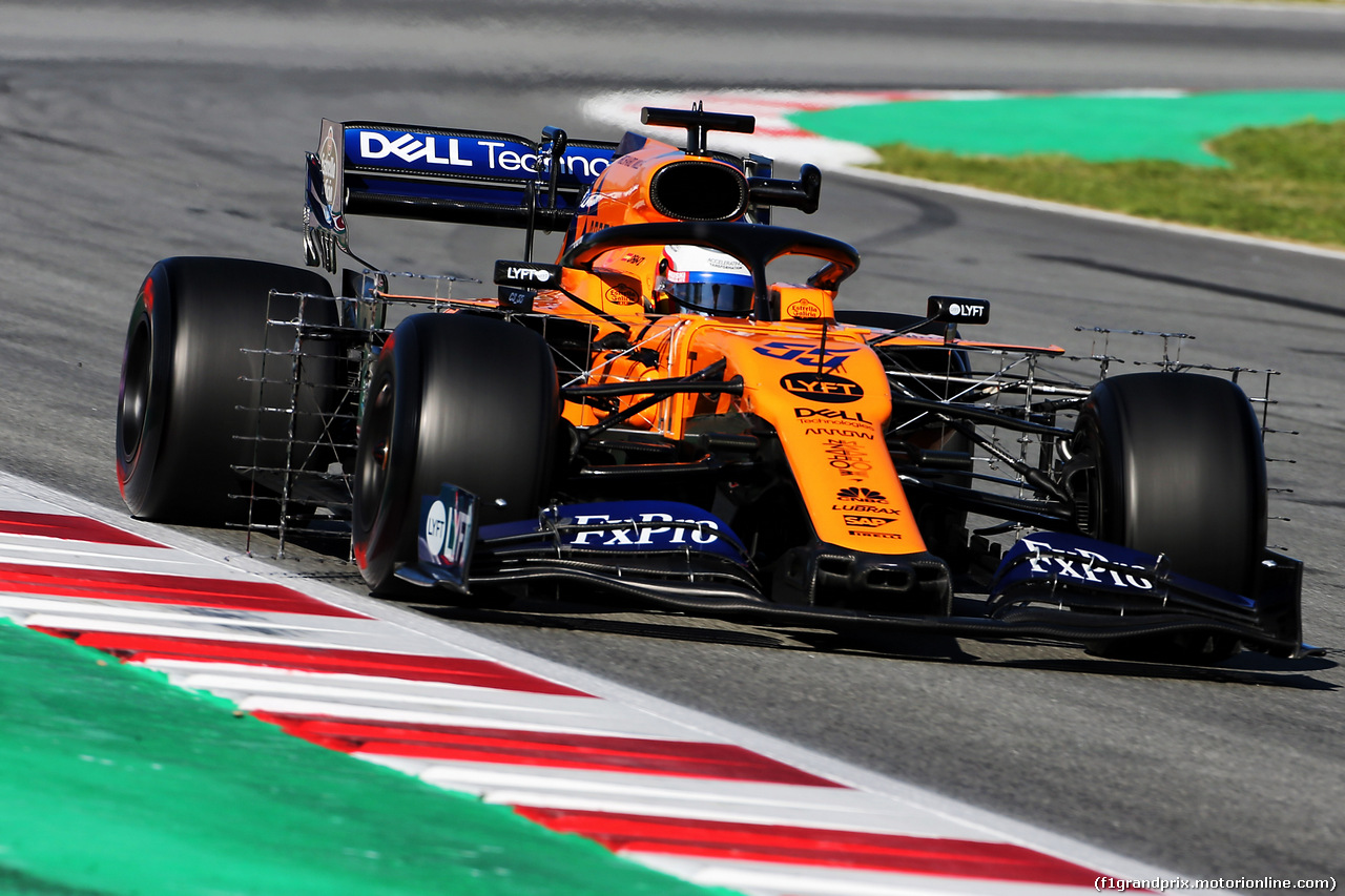 TEST F1 BARCELLONA 14 MAGGIO, Carlos Sainz Jr (ESP) McLaren MCL34.
14.05.2019.