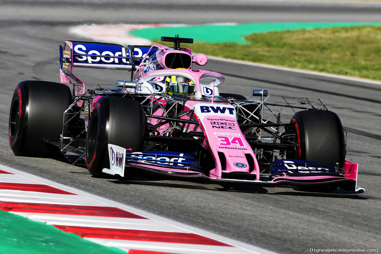 TEST F1 BARCELLONA 14 MAGGIO
