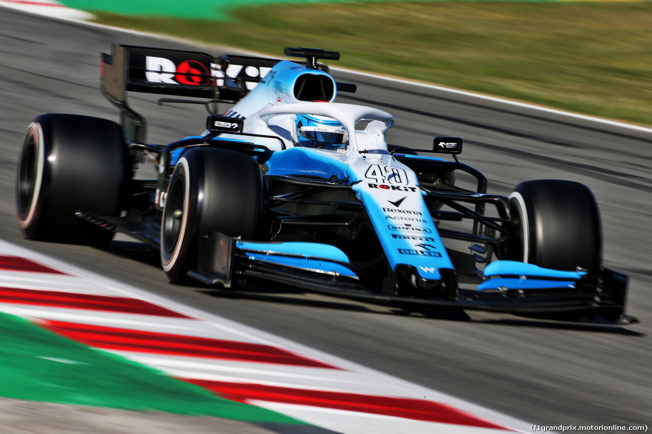 TEST F1 BARCELLONA 14 MAGGIO, Nicholas Latifi (CDN) Williams Racing FW42 Test e Development Driver.
14.05.2019.
