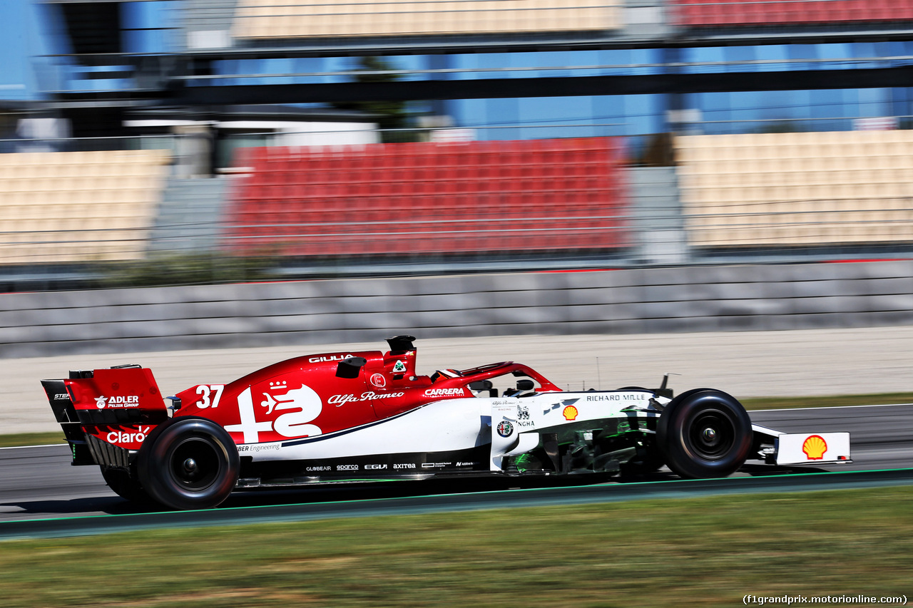 TEST F1 BARCELLONA 14 MAGGIO, Callum Ilott (GBR) Alfa Romeo Racing C38 Test Driver.
14.05.2019.