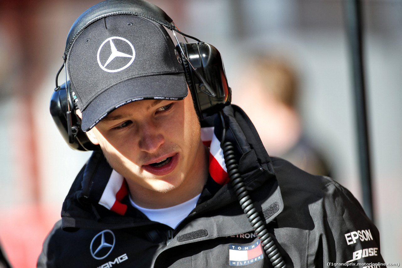 TEST F1 BARCELLONA 14 MAGGIO, Nikita Mazepin (RUS) Mercedes AMG F1 Test Driver.
14.05.2019.