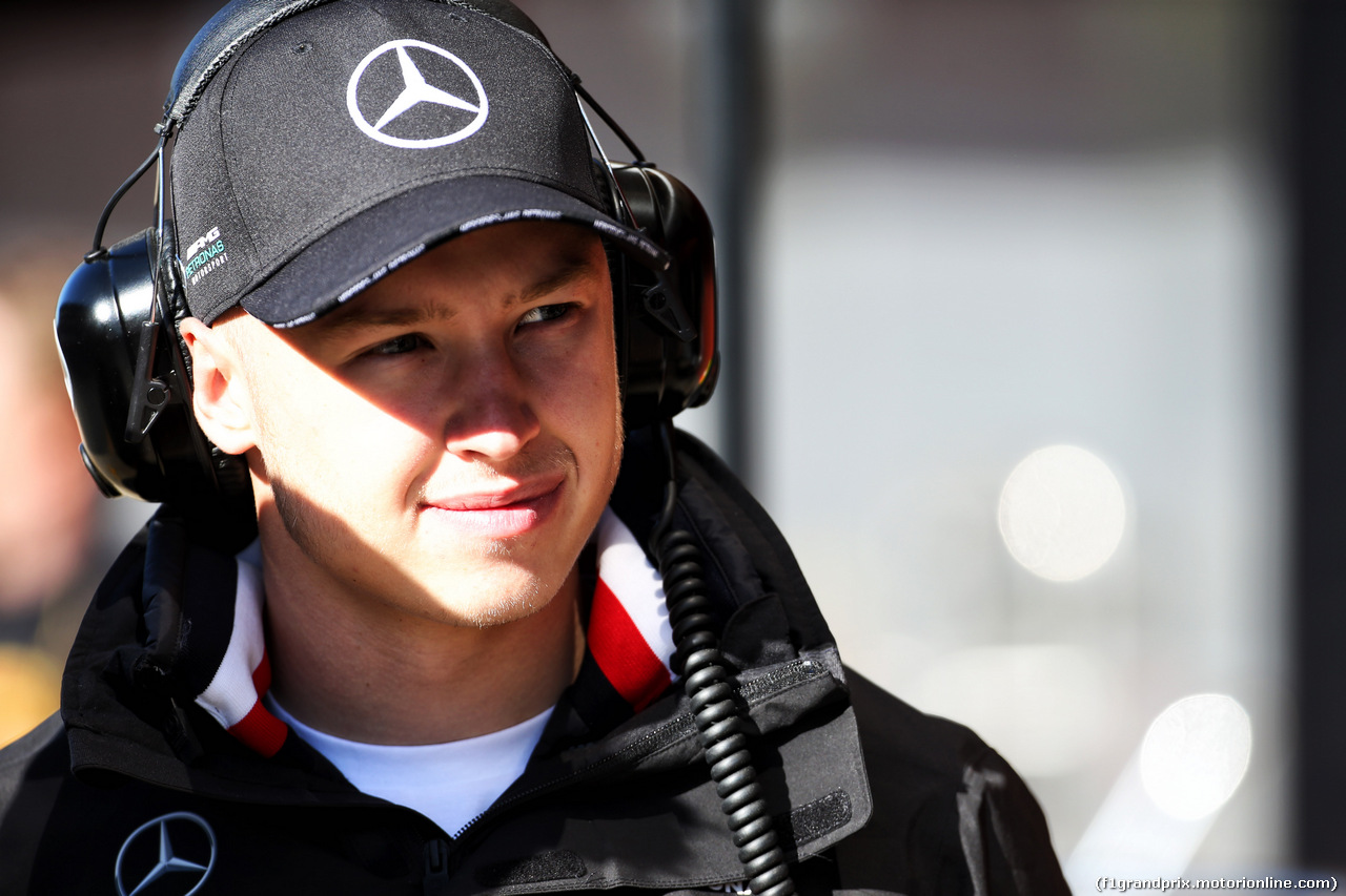 TEST F1 BARCELLONA 14 MAGGIO, Nikita Mazepin (RUS) Mercedes AMG F1 Test Driver.
14.05.2019.
