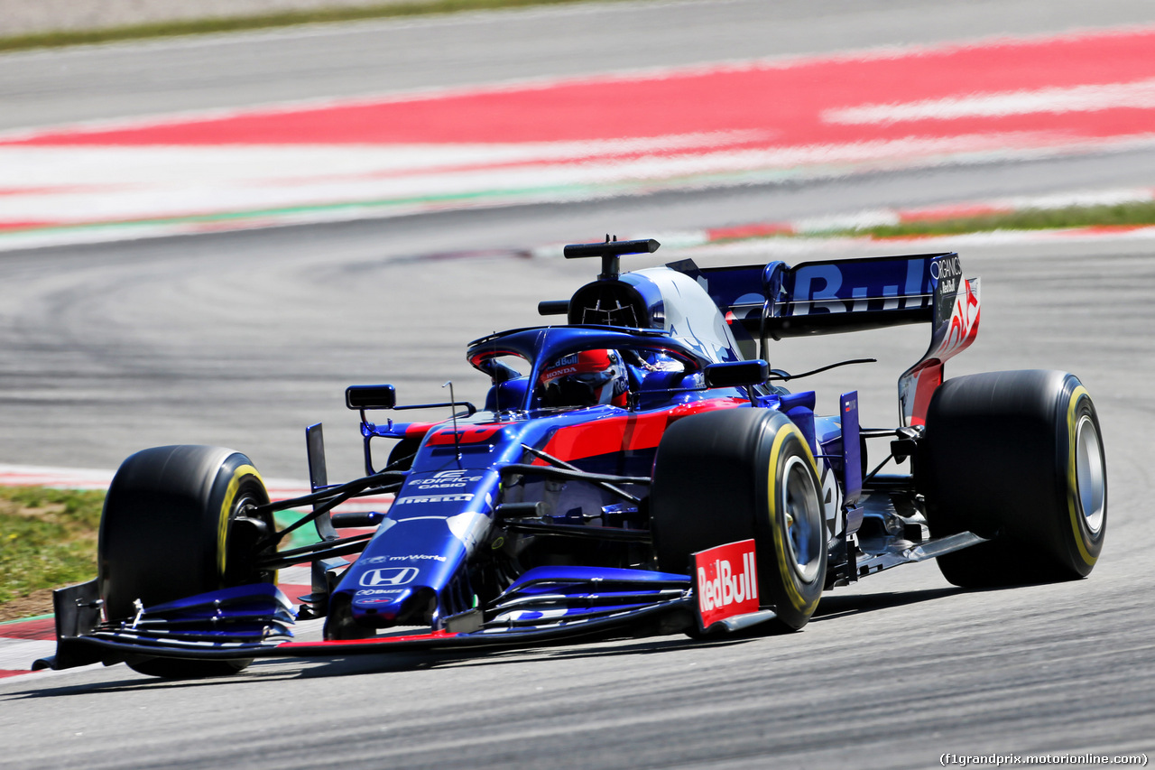 TEST F1 BARCELLONA 14 MAGGIO, Daniil Kvyat (RUS) Scuderia Toro Rosso STR14.
14.05.2019.