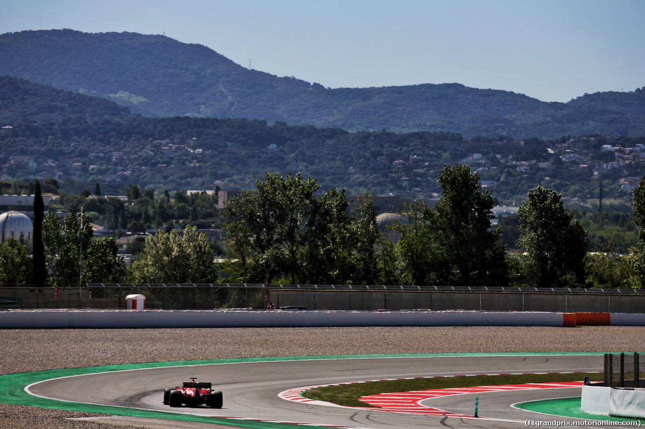 TEST F1 BARCELLONA 14 MAGGIO, Sebastian Vettel (GER) Ferrari SF90.
14.05.2019.