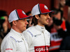 TEST F1 BARCELLONA 18 FEBBRAIO, (L to R): Kimi Raikkonen (FIN) Alfa Romeo Racing with team mate Antonio Giovinazzi (ITA) Alfa Romeo Racing.
18.02.2019.