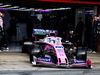 TEST F1 BARCELLONA 18 FEBBRAIO, Sergio Perez (MEX) Racing Point F1 Team RP19 leaves the pits.
18.02.2019.