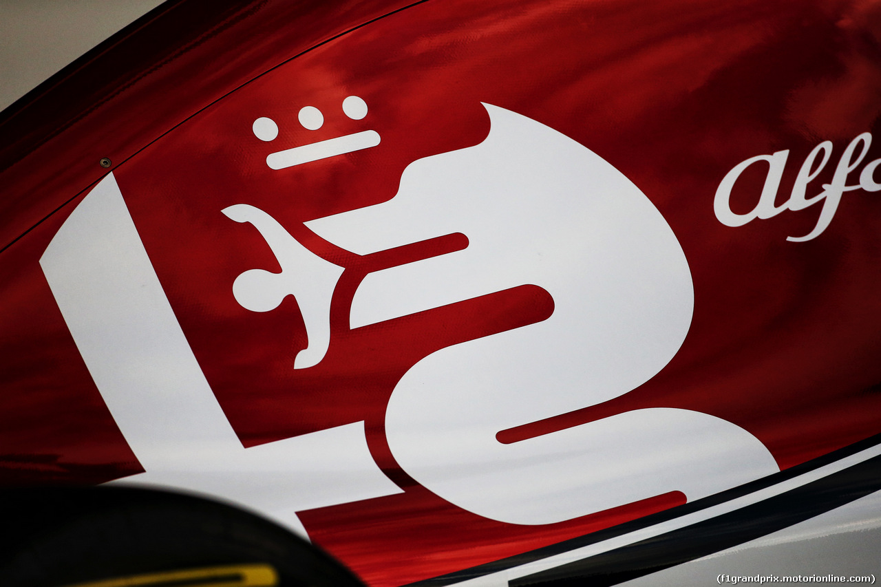 TEST F1 BARCELLONA 18 FEBBRAIO, Alfa Romeo Racing.
18.02.2019.