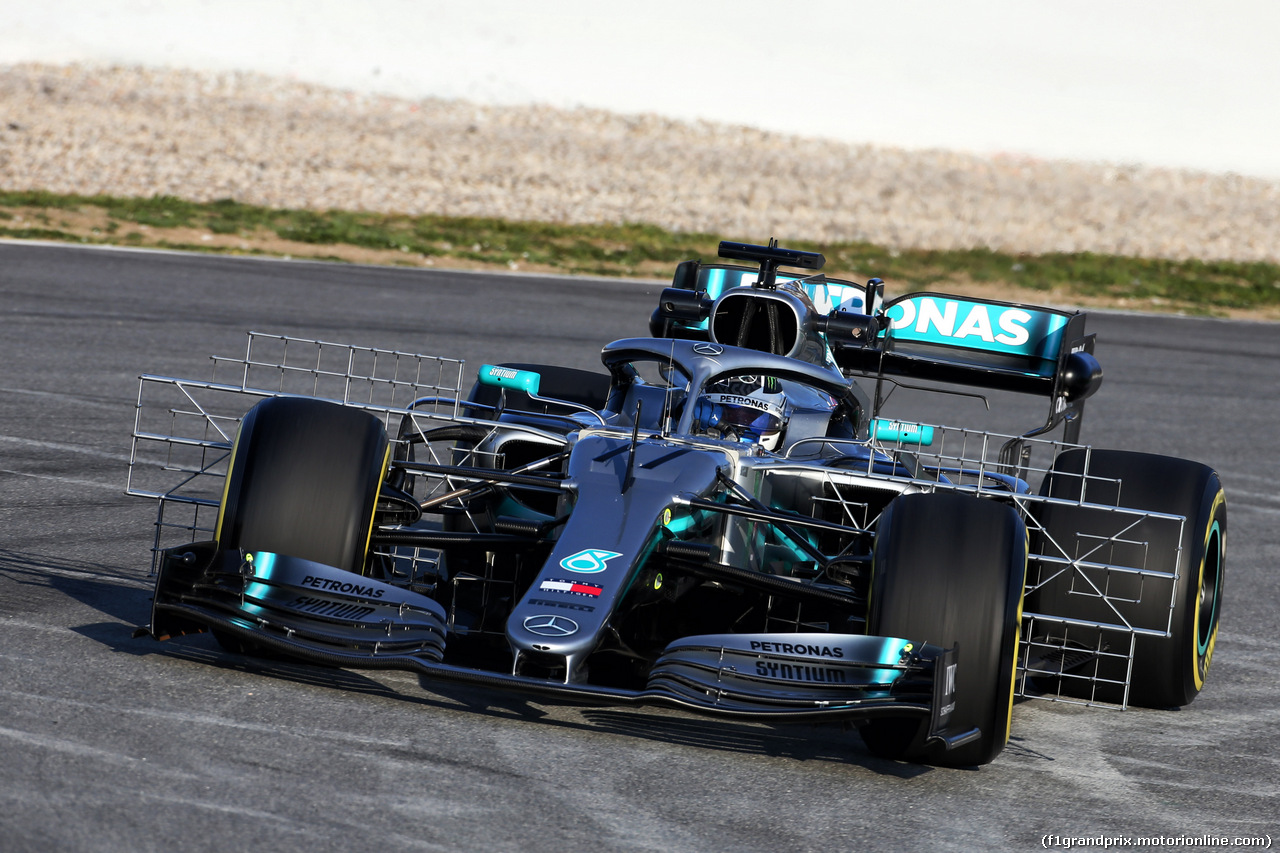 TEST F1 BARCELLONA 18 FEBBRAIO, Valtteri Bottas (FIN) Mercedes AMG F1 W10.
18.02.2019.