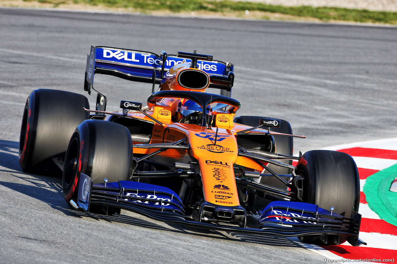 TEST F1 BARCELLONA 18 FEBBRAIO, Carlos Sainz Jr (ESP) McLaren MCL34.
18.02.2019.