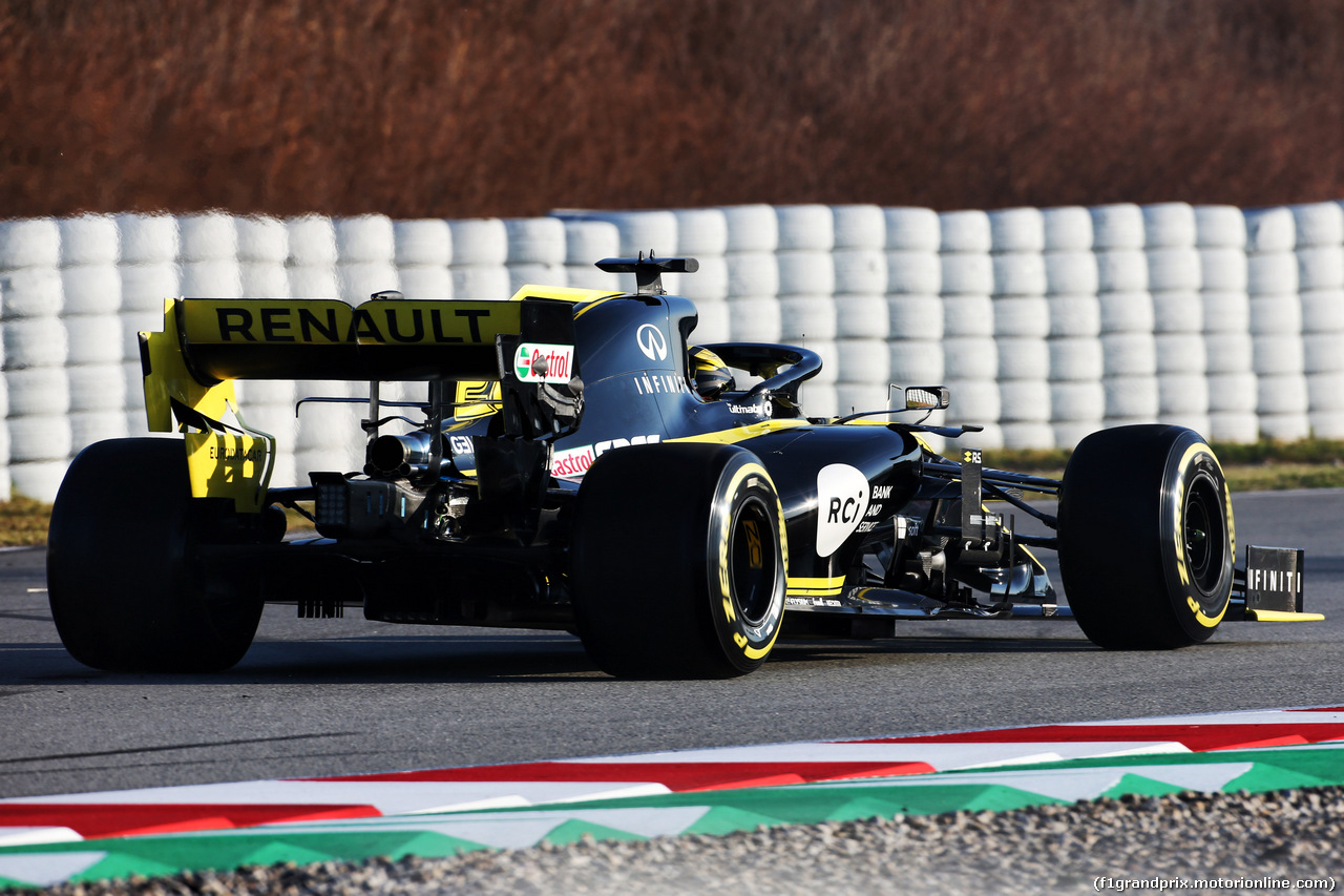 TEST F1 BARCELLONA 18 FEBBRAIO, Nico Hulkenberg (GER) Renault Sport F1 Team RS19.
18.02.2019.