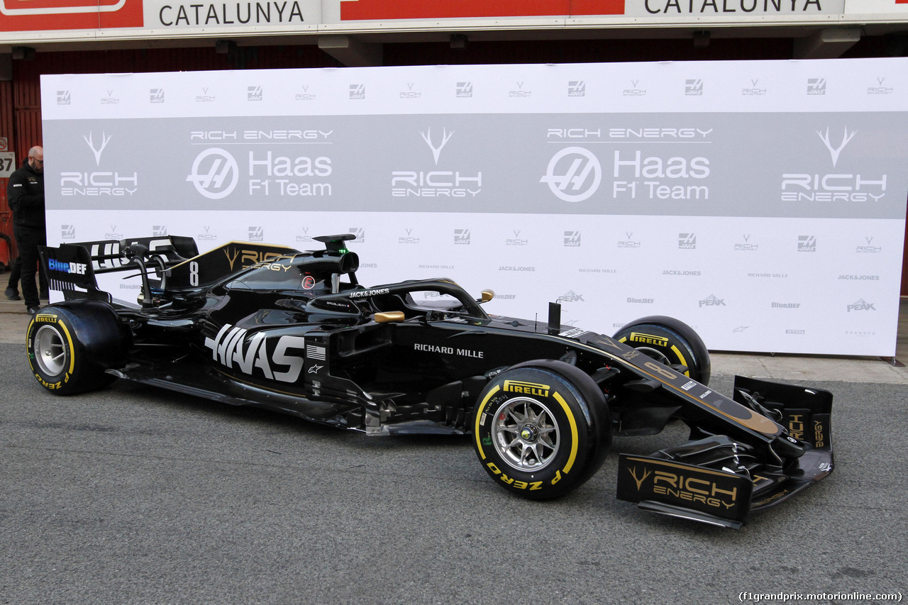 TEST F1 BARCELLONA 18 FEBBRAIO, Haas VF-19.
18.02.2019.