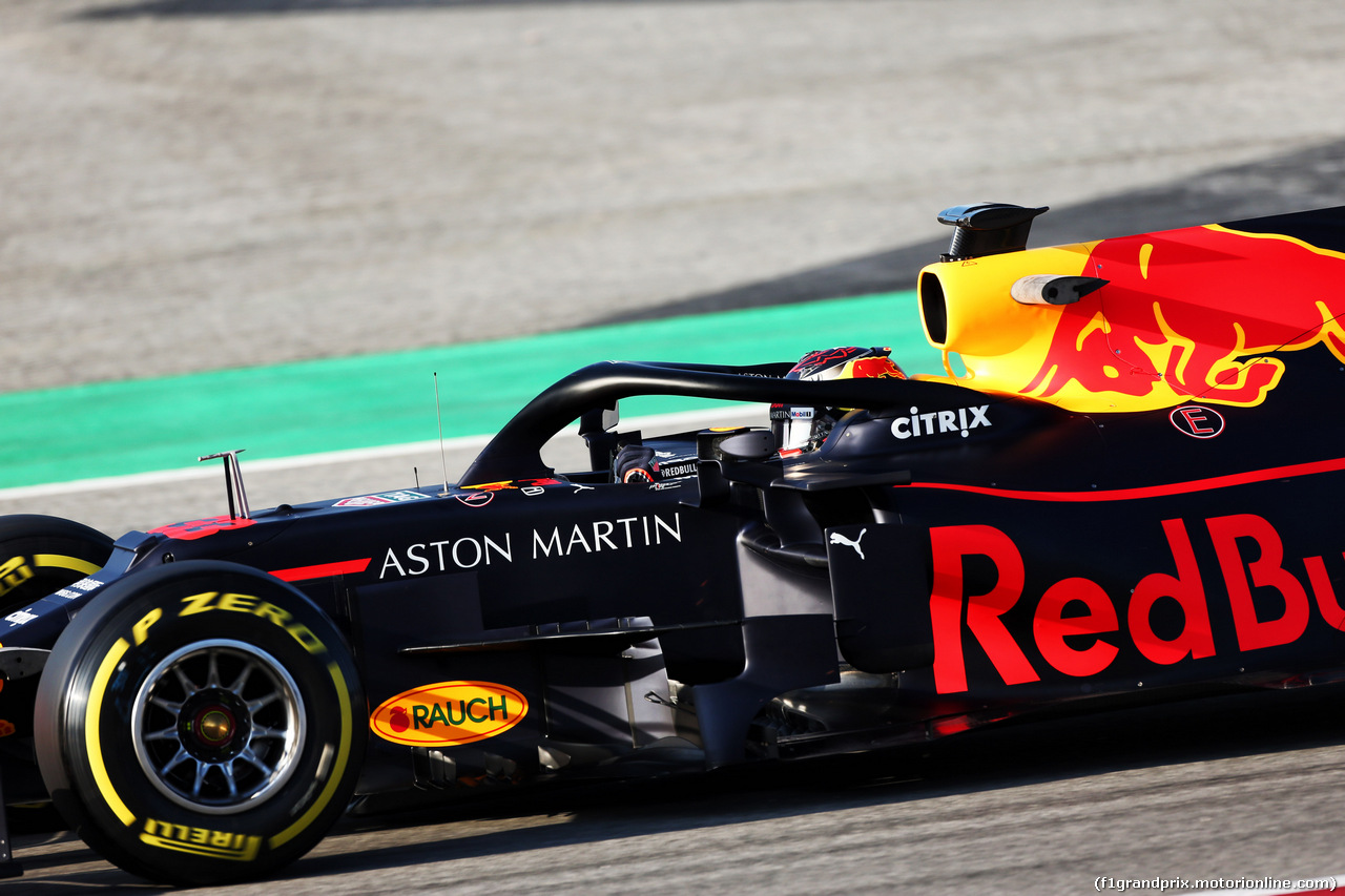 TEST F1 BARCELLONA 18 FEBBRAIO, Max Verstappen (NLD) Red Bull Racing RB14.
18.02.2019.