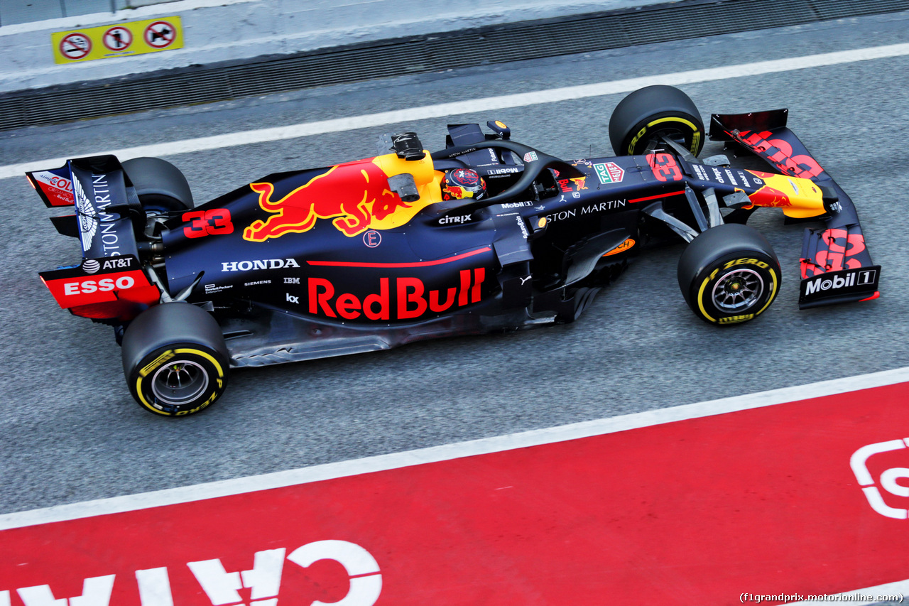 TEST F1 BARCELLONA 18 FEBBRAIO, Max Verstappen (NLD) Red Bull Racing RB14.
18.02.2019.