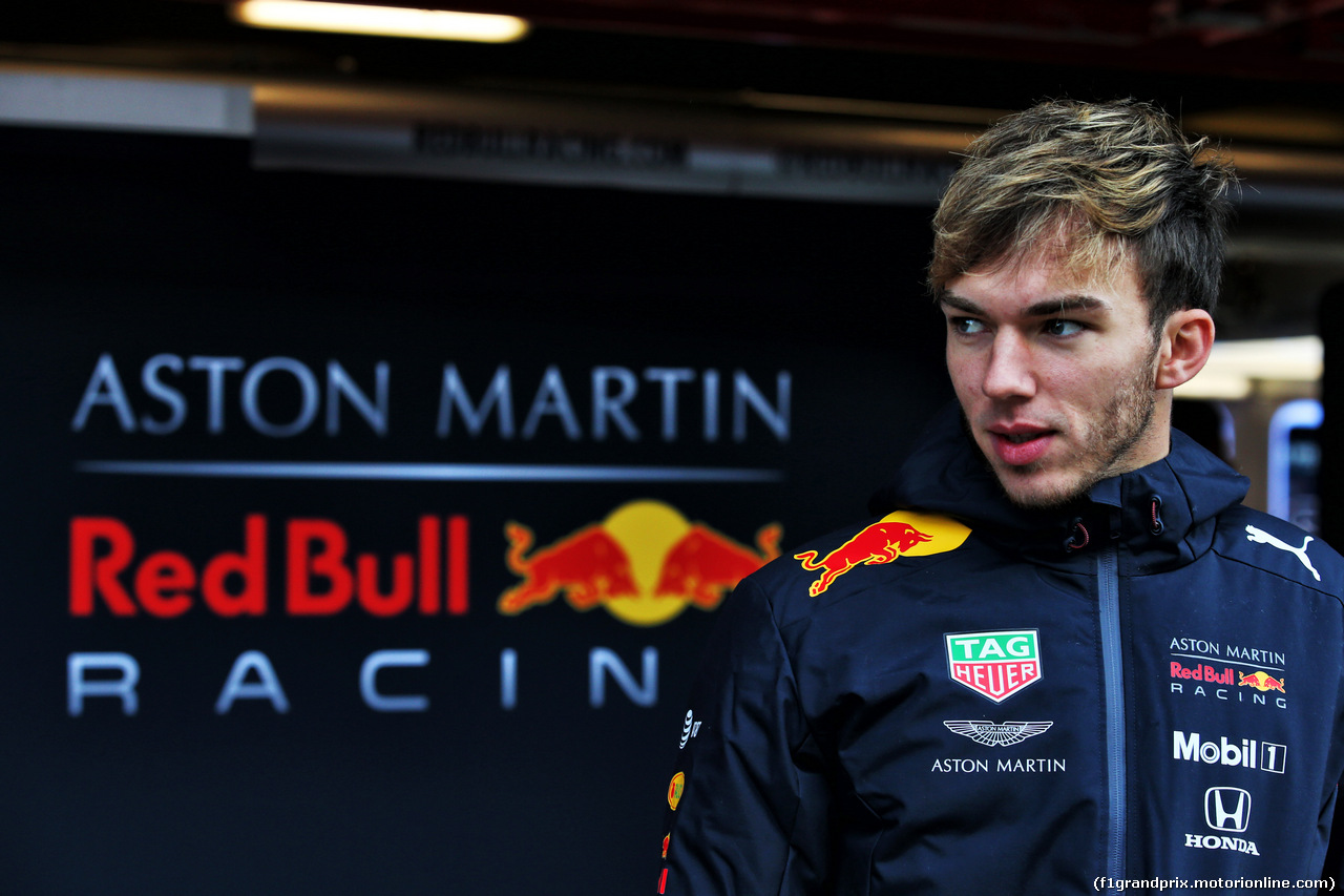 TEST F1 BARCELLONA 18 FEBBRAIO, Pierre Gasly (FRA) Red Bull Racing.
18.02.2019.