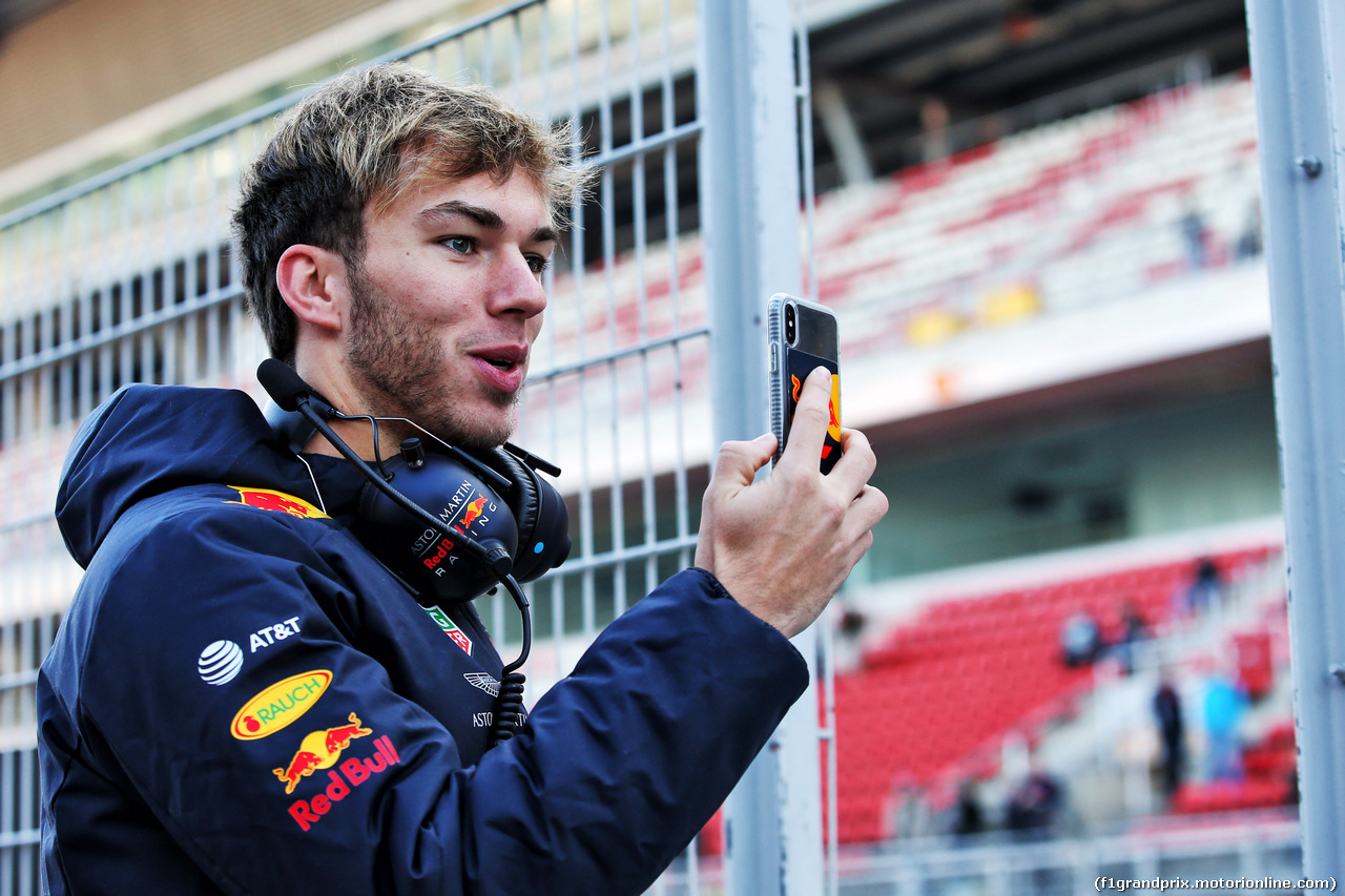 TEST F1 BARCELLONA 18 FEBBRAIO, Pierre Gasly (FRA) Red Bull Racing.
18.02.2019.