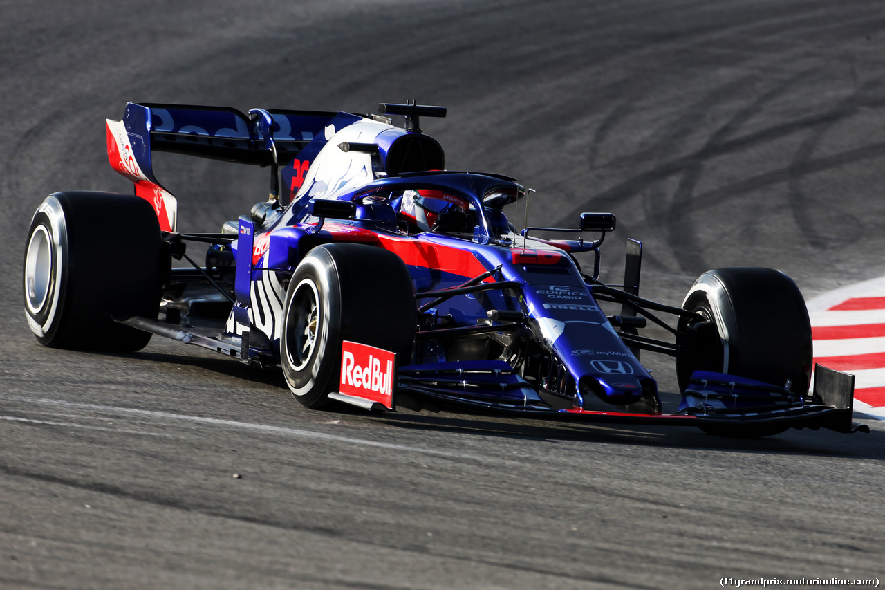 TEST F1 BARCELLONA 18 FEBBRAIO, Daniil Kvyat (RUS) Scuderia Toro Rosso STR14.
18.02.2019.