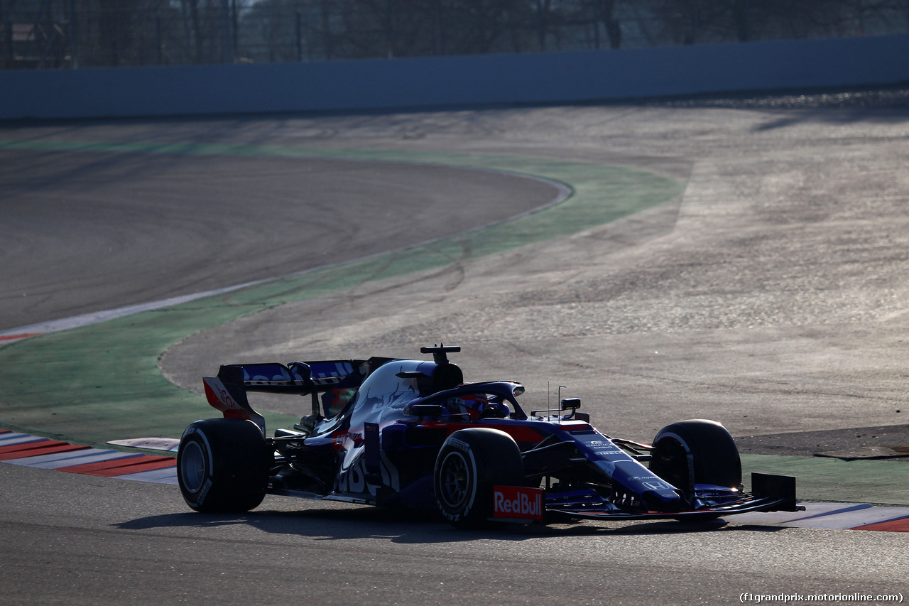 TEST F1 BARCELLONA 18 FEBBRAIO, Daniil Kvyat (RUS) Scuderia Toro Rosso STR14