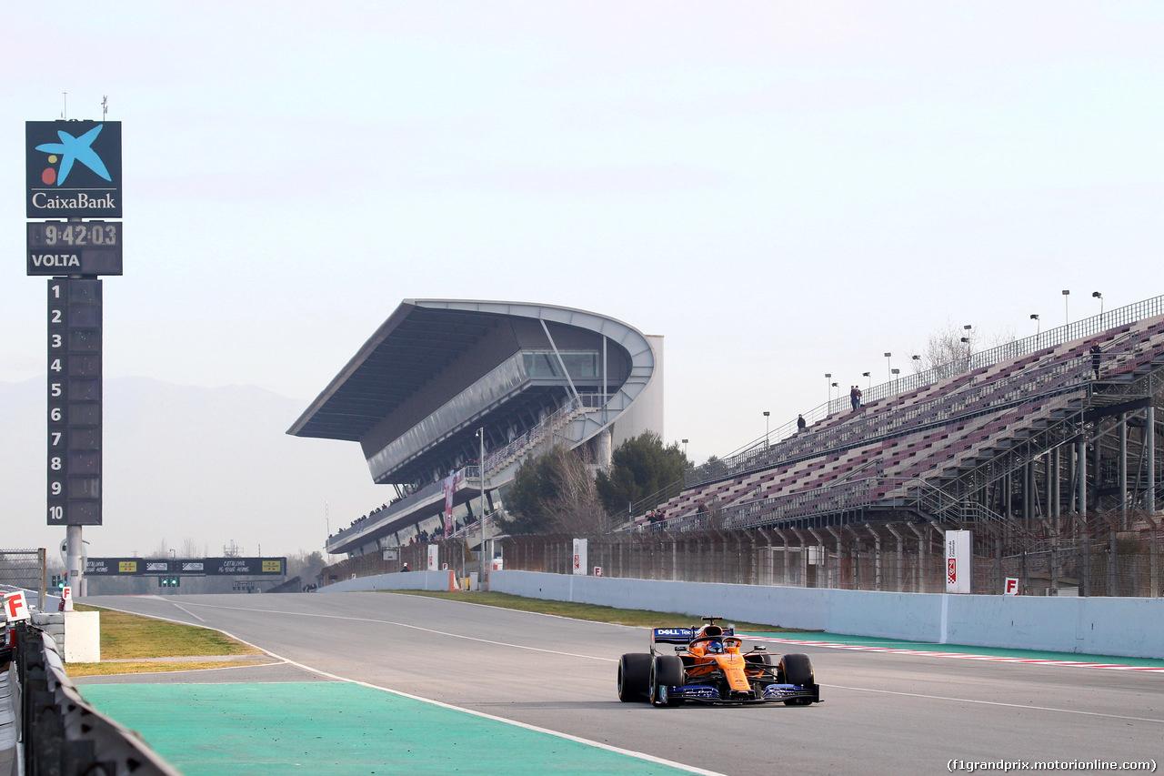 TEST F1 BARCELLONA 18 FEBBRAIO