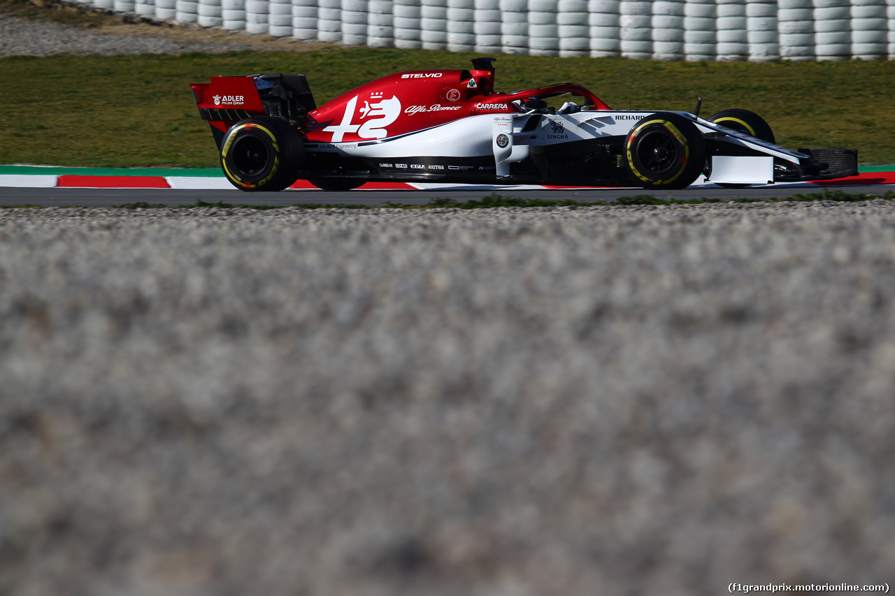 TEST F1 BARCELLONA 18 FEBBRAIO, Kimi Raikkonen (FIN) Alfa Romeo Racing C38